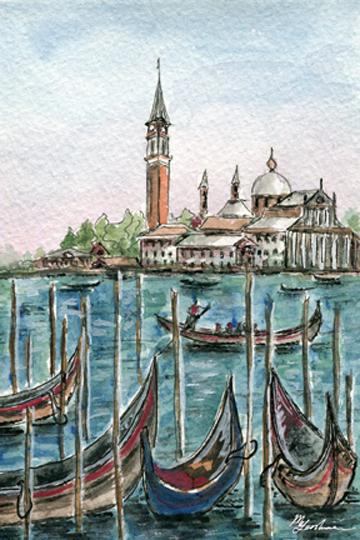Venice, Grand Canal - Marina Gershman