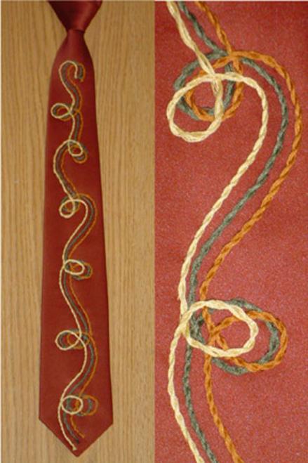 Wine tie - Marina Gershman