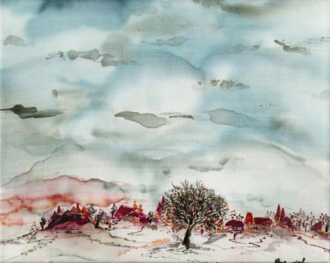 Winter Sky - Marina Gershman - Cliquer pour afficher en grand