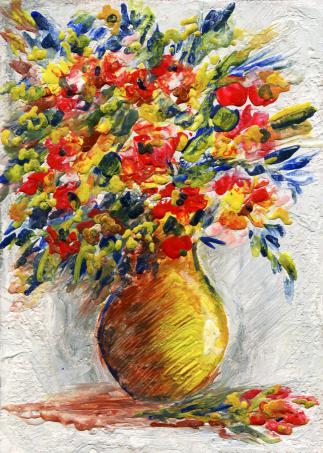 Yellow Vase - Marina Gershman