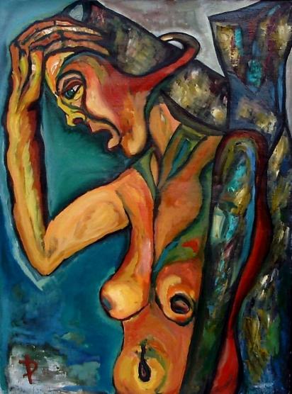 Expressionist  Pain - Daniela Isache