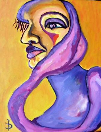 Woman with a Shawl - Daniela Isache