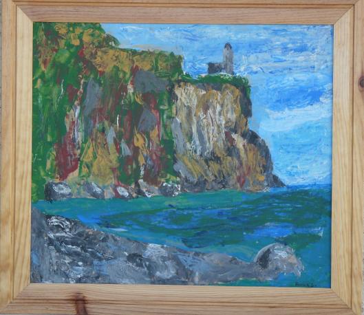 Au pied de la falaise - Simon Roux