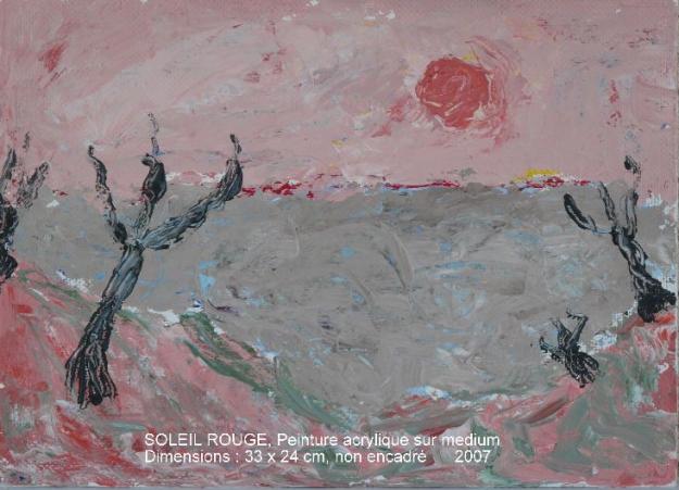 Soleil rouge - Simon Roux - Cliquer pour afficher en grand