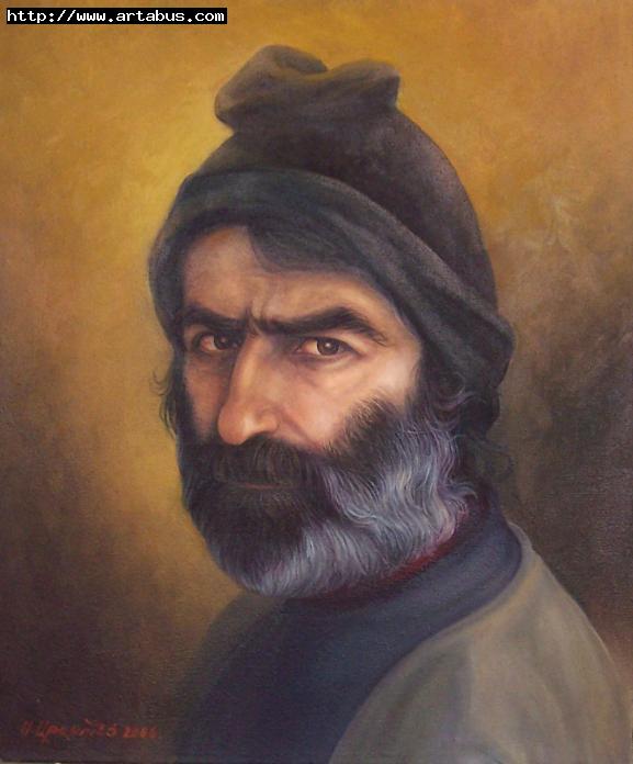 Self-portrait - Samvel Atasunts - Cliquer pour afficher en grand