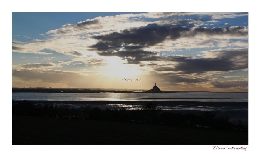 Le mont st Michel - Dominique Bourcier - Click to enlarge