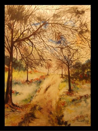 Sentier automnal - Ferenc Sebök