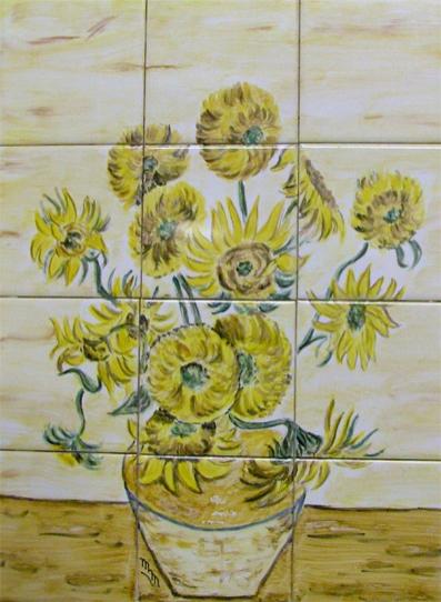 Les tournesols - Murielle Marquebielle