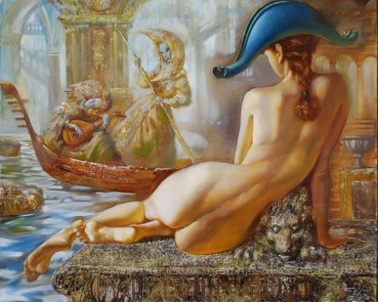 la courtisane - Oleg Tchoubakov