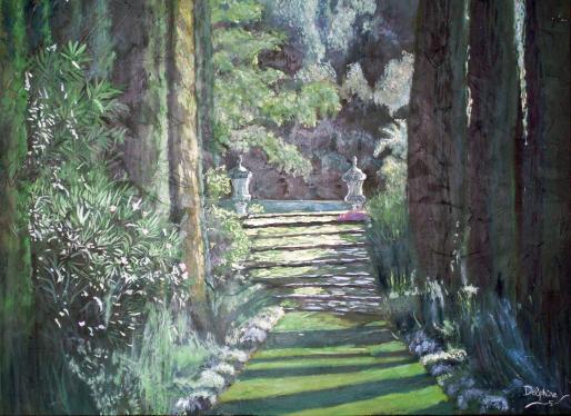 perspective jardin du sud - Delphine Rey