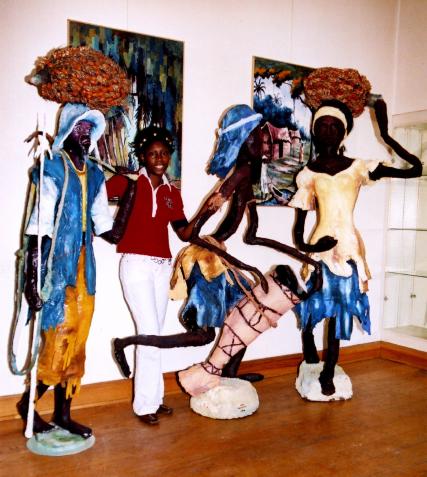 Au village - Rhode Bath-Schéba Makoumbou