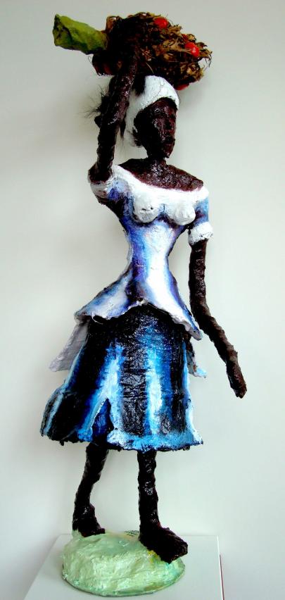 La porteuse de noix de palme - Rhode Bath-Schéba Makoumbou