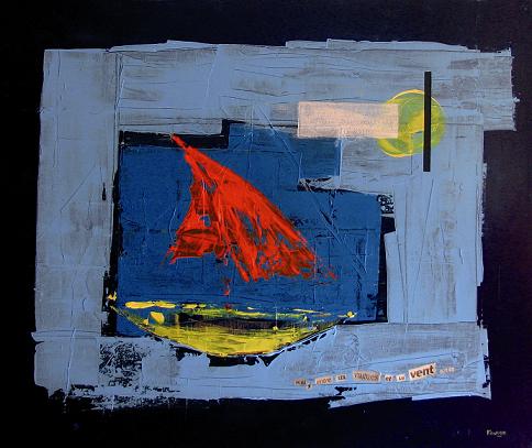 Bateau sur l'Eau - Sandrine Fourgo