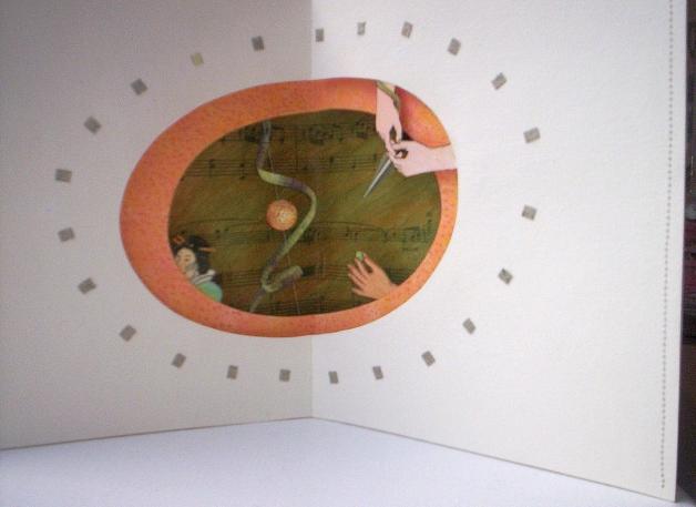 Folding- Art: Hommage à hand - Tomoko Kato - Click to enlarge
