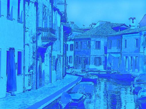 Blue Burano - Aaron Flux