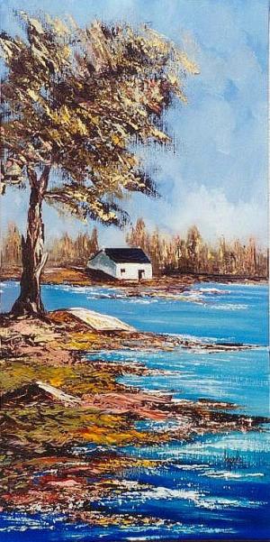 117  Bras de mer  60x30 - Geneviève Lagarde