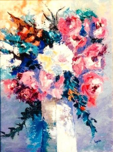 1 Le vase blanc - Geneviève Lagarde