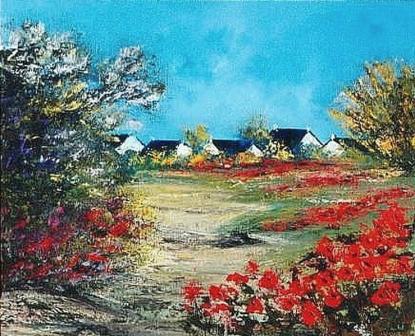 196  Chemin de coquelicots - Geneviève Lagarde