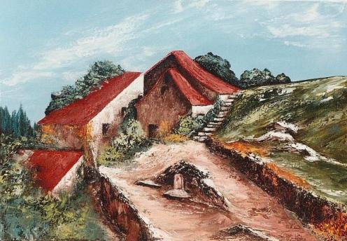 61 La fontaine du hameau - Geneviève Lagarde