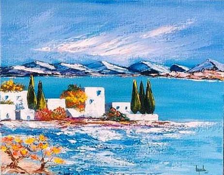 81  Village Grèque - Geneviève Lagarde