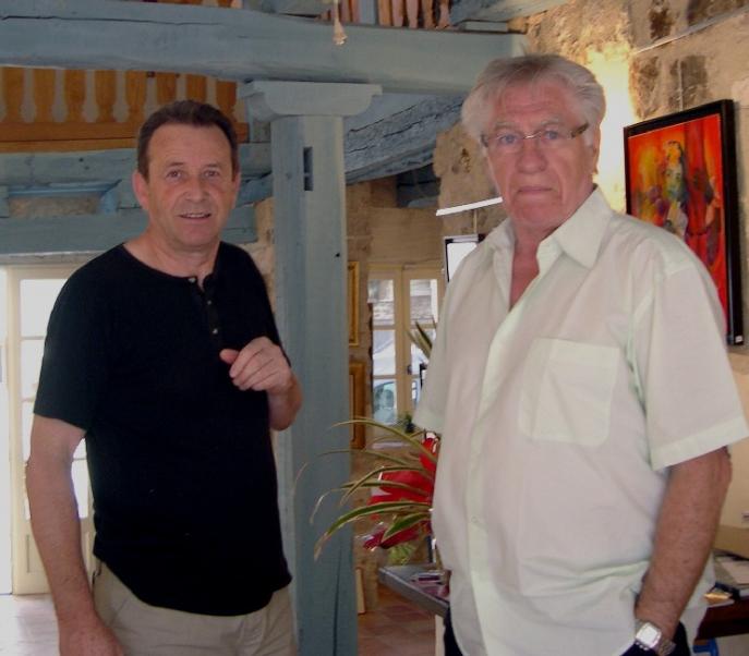 Eurgal et Max Laigneau - Christian Eurgal - Click to enlarge