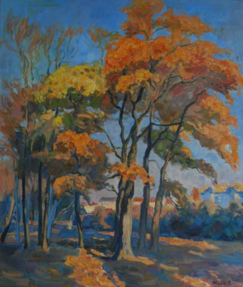 Autumn landscape - Ruslan Zhila