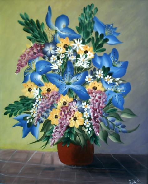 FROM MY GARDEN - Iris T. Mora