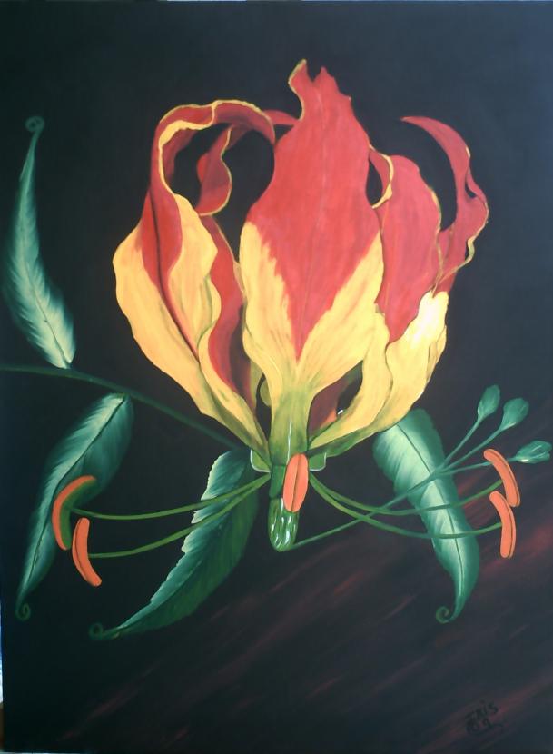 GLORIOSA LILY - Iris T. Mora - Click to enlarge