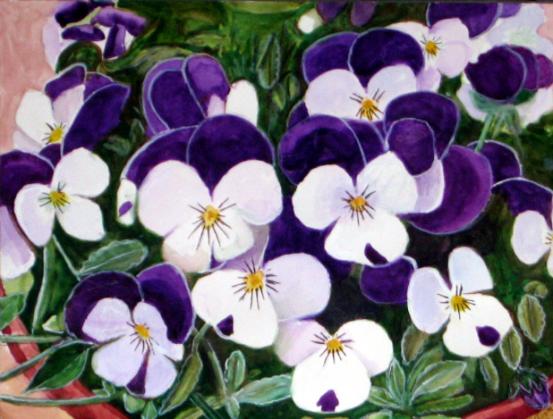 Pansies - Bernie Elliott
