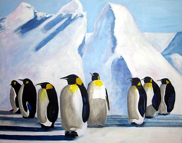 Penguins - Bernie Elliott - Cliquer pour afficher en grand