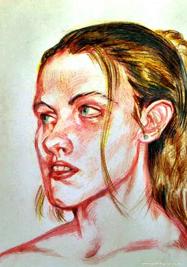 Portrait of the girl - Andrey Epishin