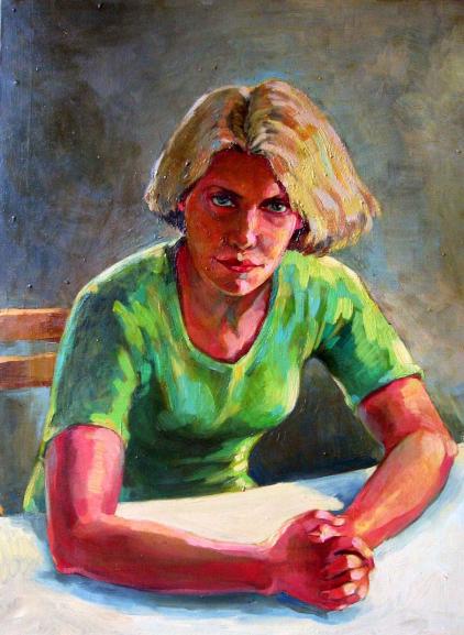 Portrait of the young woman - Andrey Epishin