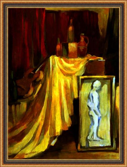 Still-life with a plaster cast - Andrey Epishin