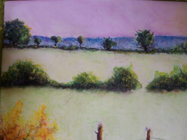 Bocage, le soir - Marie-Christine Fric - Click to enlarge