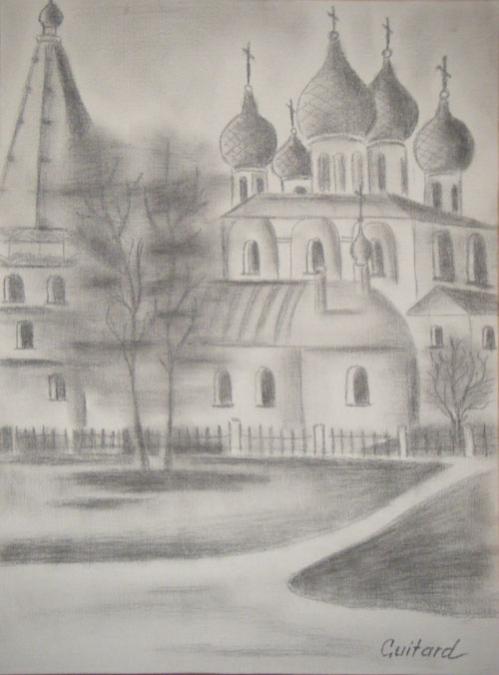 Vers l'église orthodoxe - Svetlana Guitard
