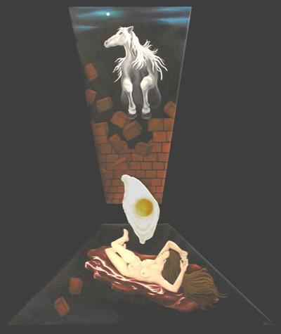 Bife com Mulher a Cavalo - Elisa Relvas