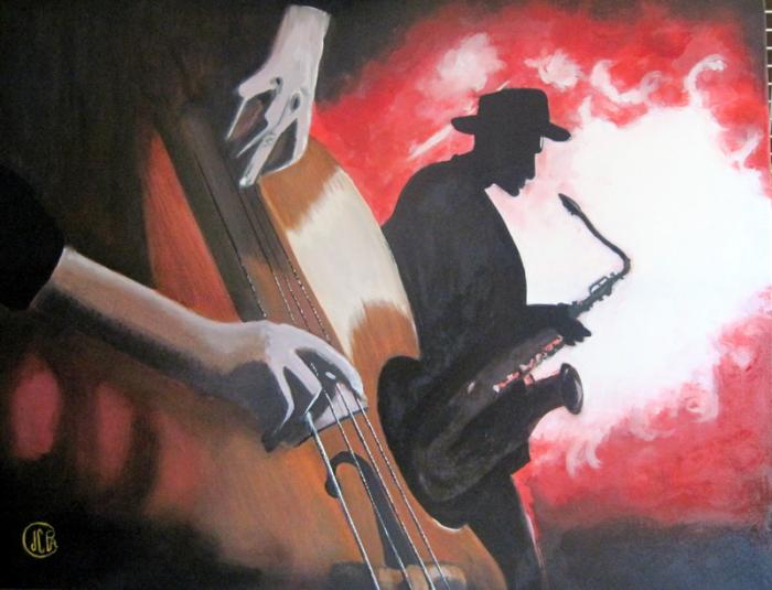 Le jazz à l'huile - Jean-Claude Ciutad-Savary - Cliquer pour afficher en grand