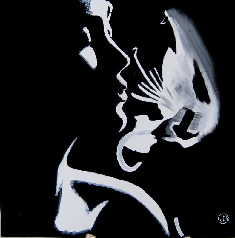 Les deux fleurs 260 - Jean-Claude Ciutad-Savary - Cliquer pour afficher en grand