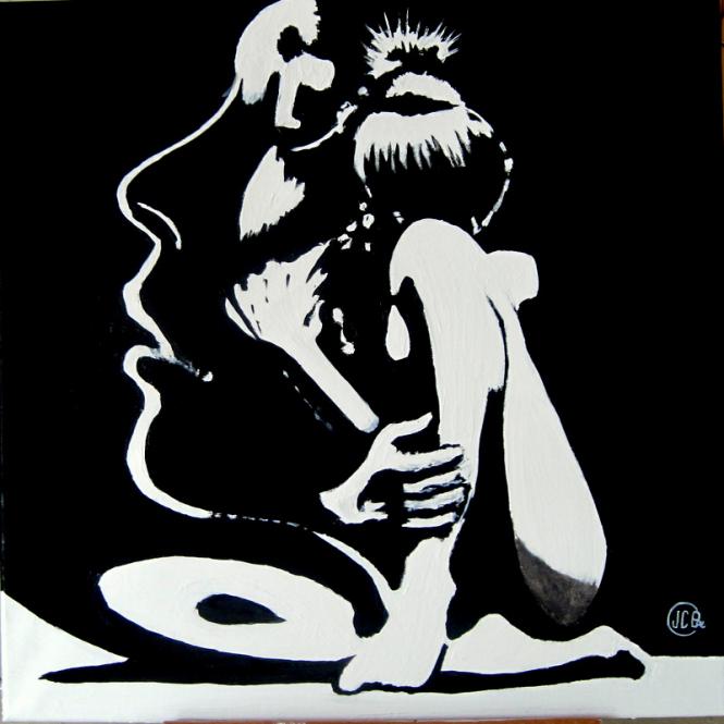 Pensive assise 259 - Jean-Claude Ciutad-Savary - Cliquer pour afficher en grand