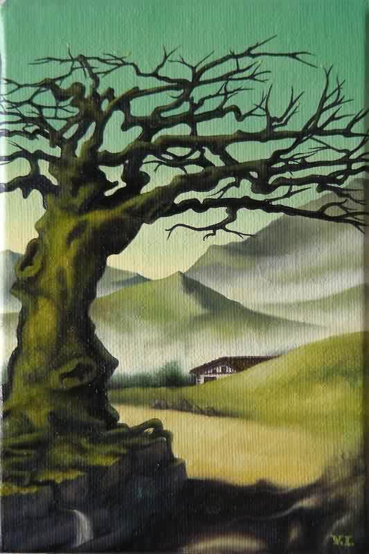 Arbre vert - Virginie Iztueta