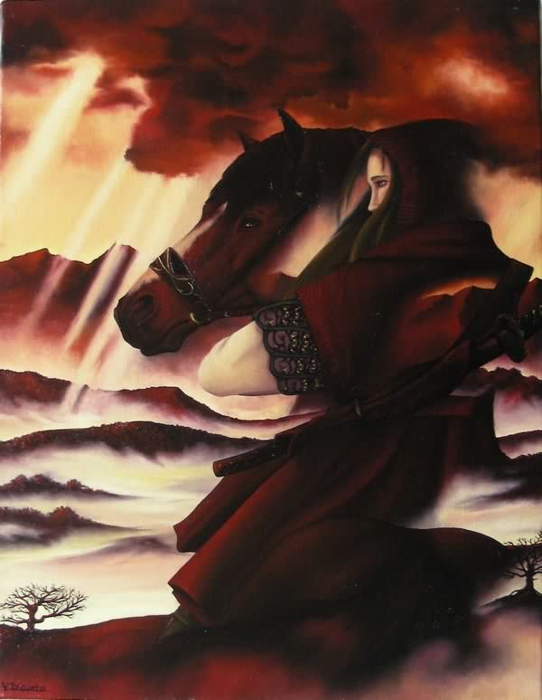 Cavalier - Virginie Iztueta - Cliquer pour afficher en grand