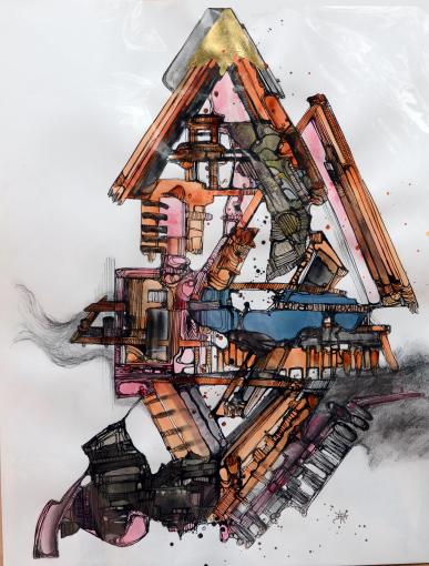Pyramides 4 - hervé Fayolle
