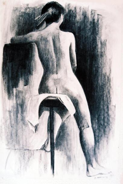 ''Woman on tabouret'' - Kyriakos Thouki