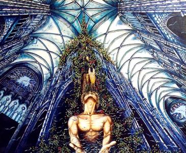 L'église et l'offrande. - Michele Vincent