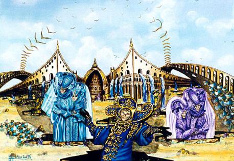 Venise et ses masques. - Michele Vincent