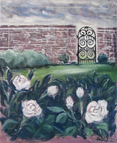 The rose garden - William Fletcher