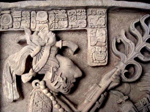 Linteau 24 de Yaxchilan - Antoine Aldebert