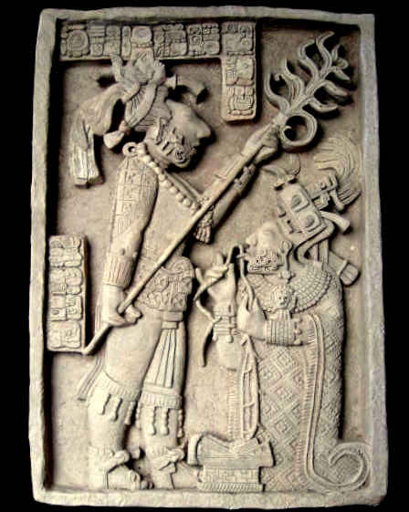 Linteau 24 de Yaxchilan - Antoine Aldebert