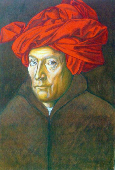 Reproduction-Jan Van Eyck - Hirtopeanu Iuliana