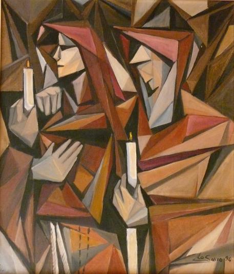 The two monks - Cosimo Lo Savio